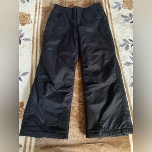 Black Snow Pants Size M In Youth Brand Columbia